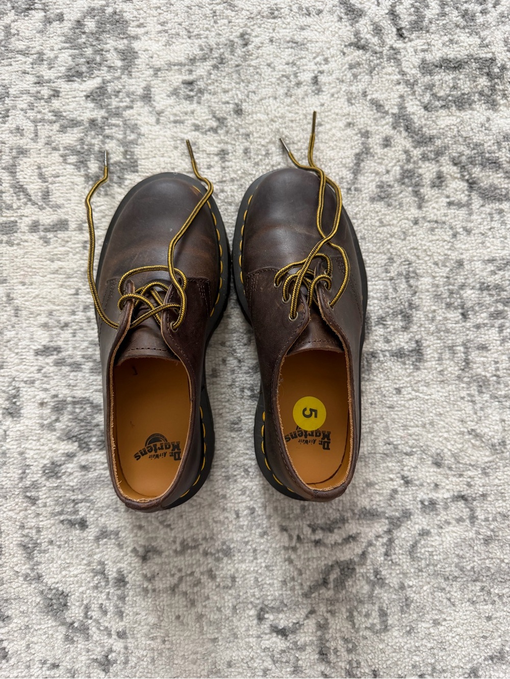 Dr. Martens 1461 ZIGGY LEATHER OXFORD SHOES - Picture 4 of 11